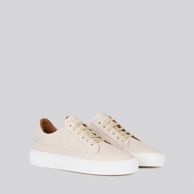 Kaki/white
